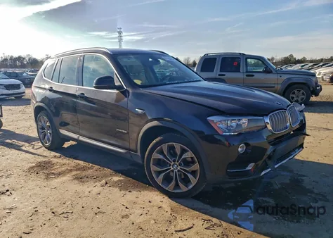 2016 BMW X3 xDrive28I from USA, damaged, VIN 5UXWX9C5XG0D77853